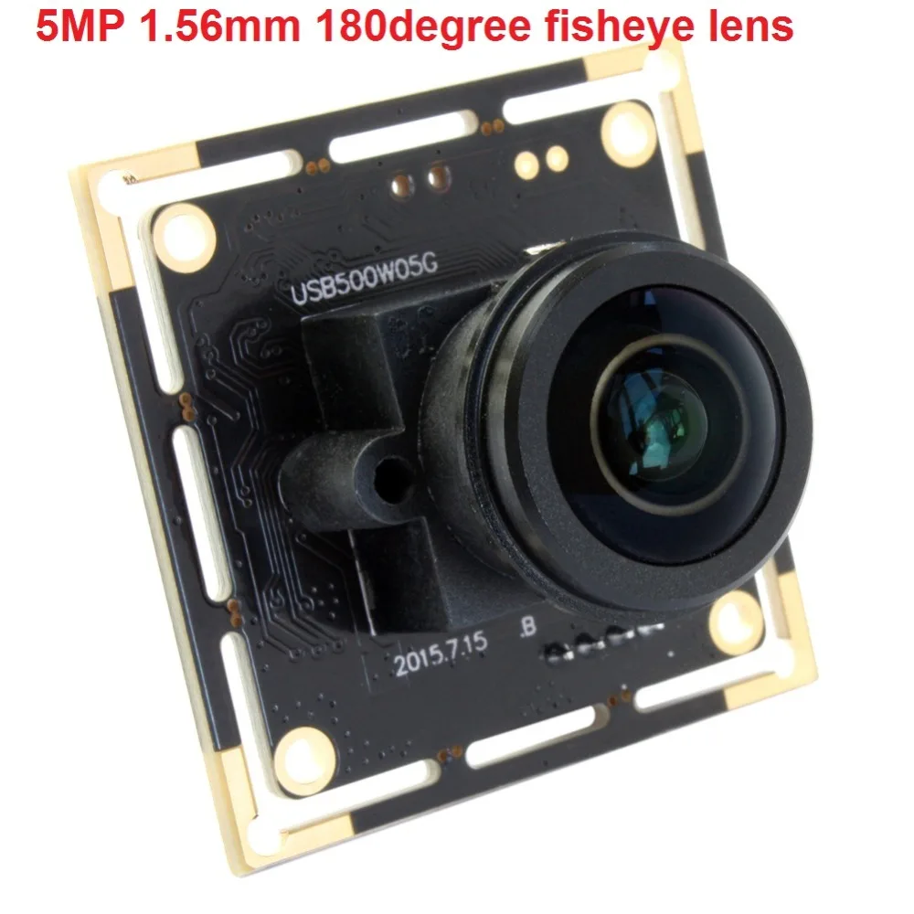 Модуль камеры 5mp Aptina MI5100 CMOS 180 градусов 5MP объектив рыбий глаз широкоугольный USB 2 0