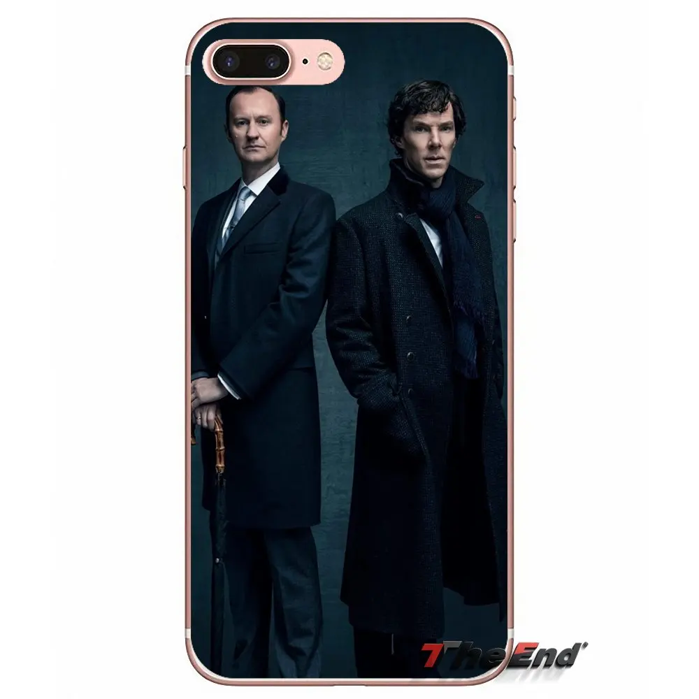 Для samsung Galaxy S2 S3 S4 S5 мини S6 S7 край S8 Plus Note 2 3 4 5 большое ядро Prime Sherlock отличного