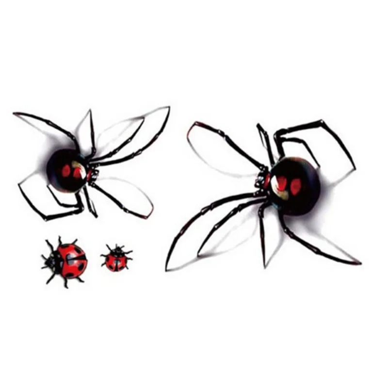Bloodstain Scar Stickers 3D Bright Sticker 10PCS Funny Halloween Horror Wound Lifelike | Дом и сад
