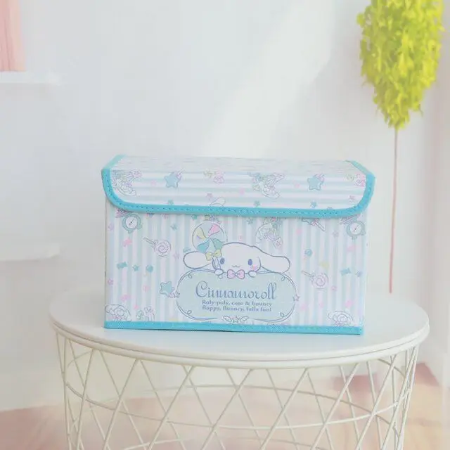 Мультфильм моя мелодия Cinnamoroll маленькая Две звезды косметическая коробка макияж Чехол Складная PU Сумка для хранения Органайзер