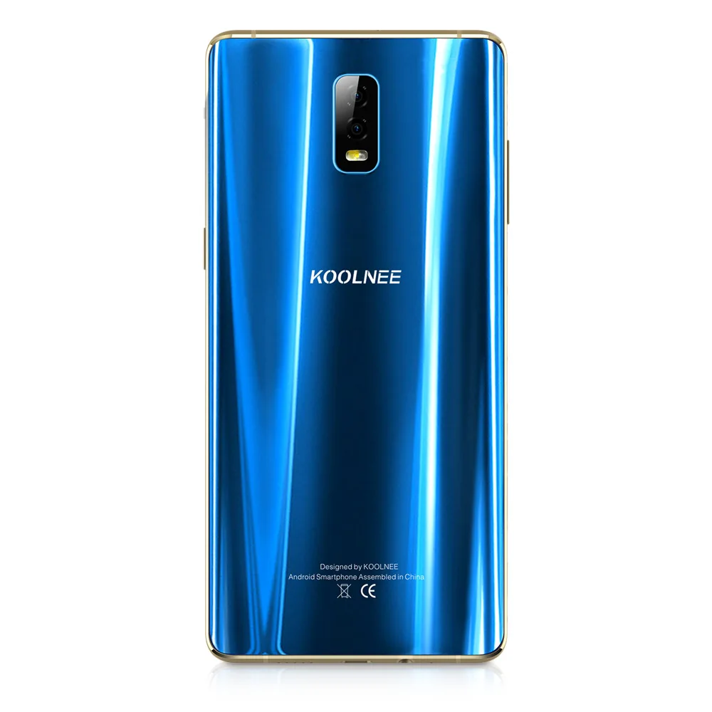 Koolnee K1 трио 4 г Phablet 6 01 &quotсмартфон Android 7 1 Octa Core + 128 ГБ 16.0MP двойной сзади камеры Face ID