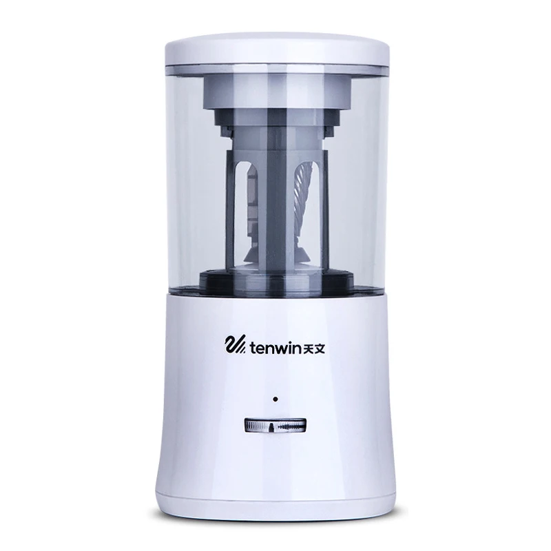 Tenwin перьевая Регулируемая электрическая точилка для карандашей Usb зарядка автоматическая электронная точилка для ручек Детские Канцелярские принадлежности товары для рукоделия