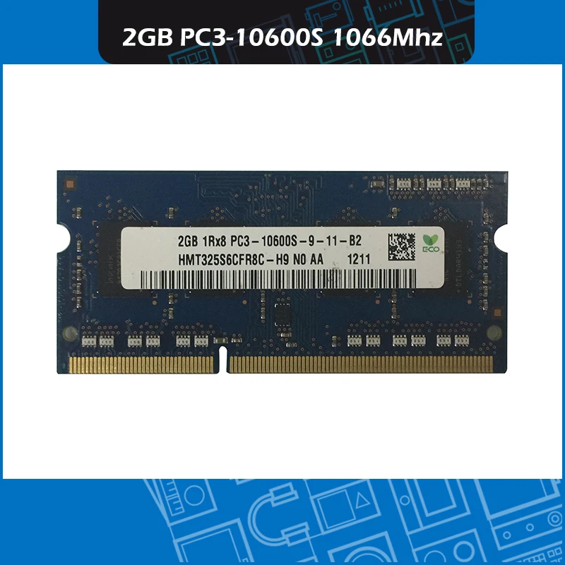 Оперативная память для ноутбука DDR3 2 Гб модуль SODIMM RAM 1066 МГц|Компьютерные кабели и