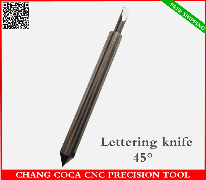 2 мм * 45 градусов ЧПУ твердосплавное гравировальное долото нож для надписи машины