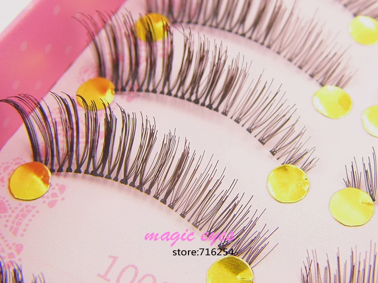 Free shipping New 10 Pair handmade False Eyelashes Quality lash natural Eyelash japan Eye Lashes XH-39 | Красота и здоровье