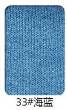 33 lake blue Хлопок джерси ткань для летние толстовки футболка и Толстовка футболки DIY ручной работы Материал горячая распродажа 50*180 см/шт K302958 - Цвет: 33 lake blue
