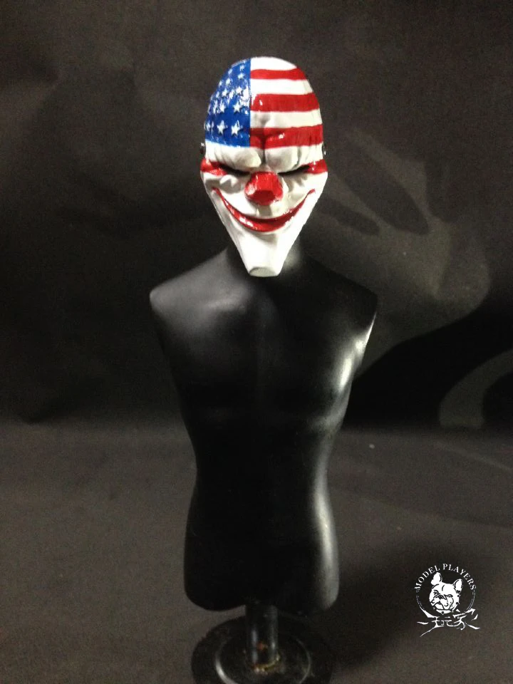 Новая Изысканная миниатюрная маска солдата в масштабе 1/6 Даллас для коллекции