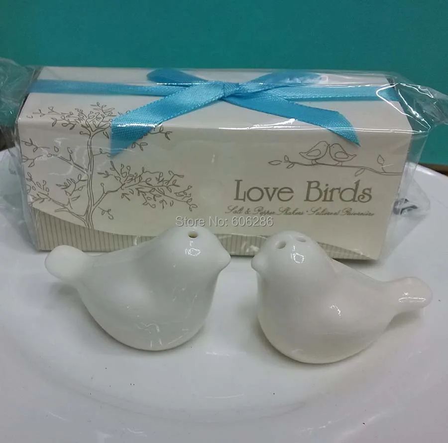 Горячая Распродажа маленький подарок набор керамической короны любовные птицы