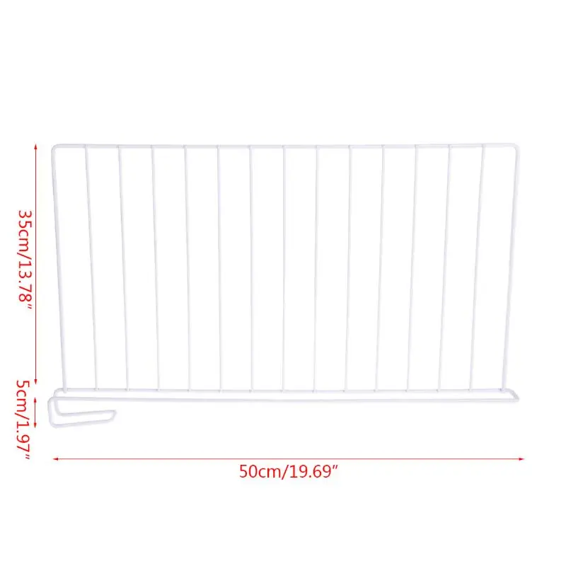 Разделители для полки шкафа разделительные стеллажи хранения органайзер