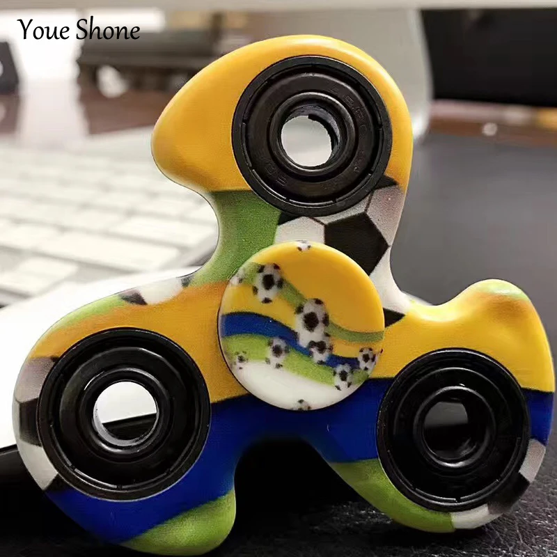 10 шт./лот Непоседа Spinner Пластиковые EDC руки plastictoys для детей спиннинг времени 1.5 2.5