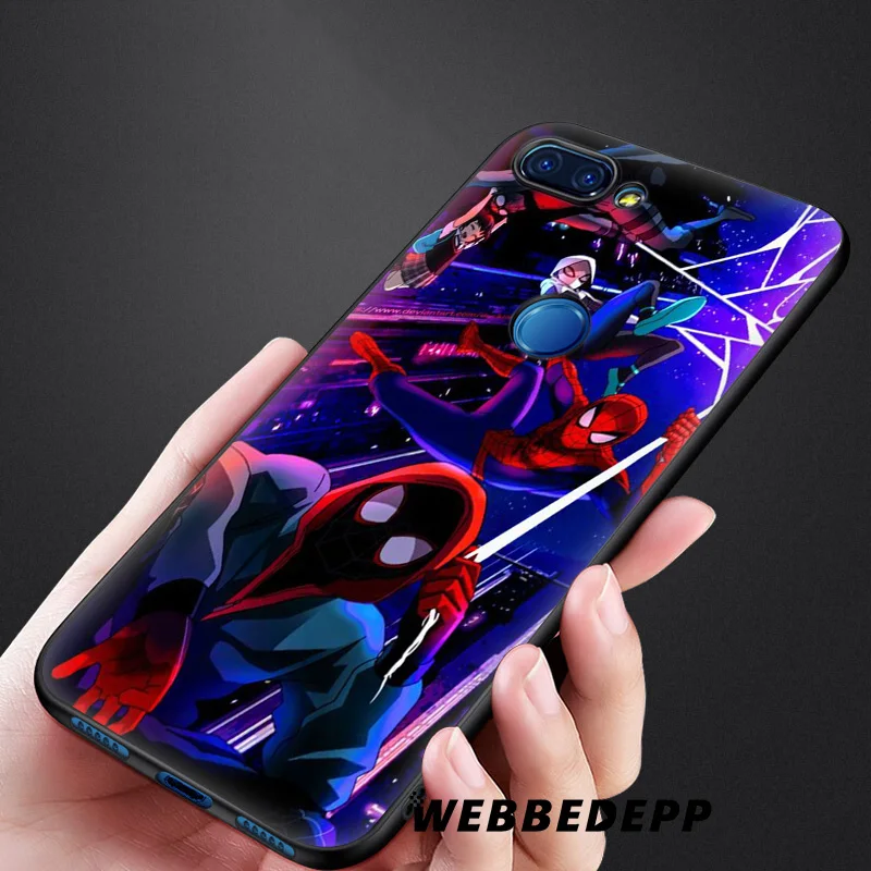 Мягкий силиконовый чехол с изображением Человека-паука для Xiaomi Redmi Note 7 6 6A 5 4 4X 4A S2