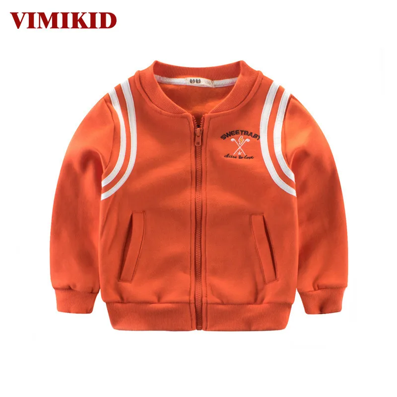 VIMIKID мальчиков Костюмы пальто осень новый с длинными рукавами О образным вырезом