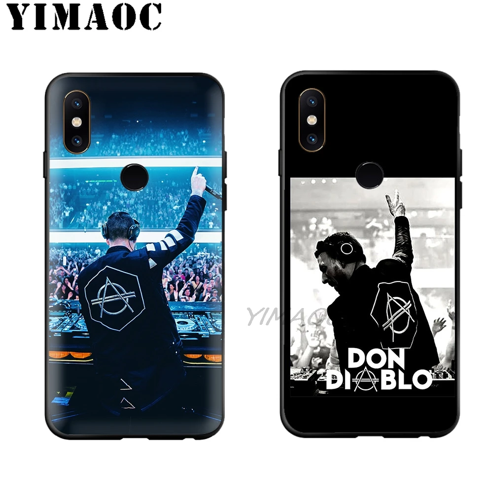 Мягкий чехол YIMAOC Don Diablo для диджеев Xiaomi Mi 9 9T 8 SE 6 MAX 3 A1 A2 Lite MIA1 MIA2 A3 CC9E CC9 Pro |