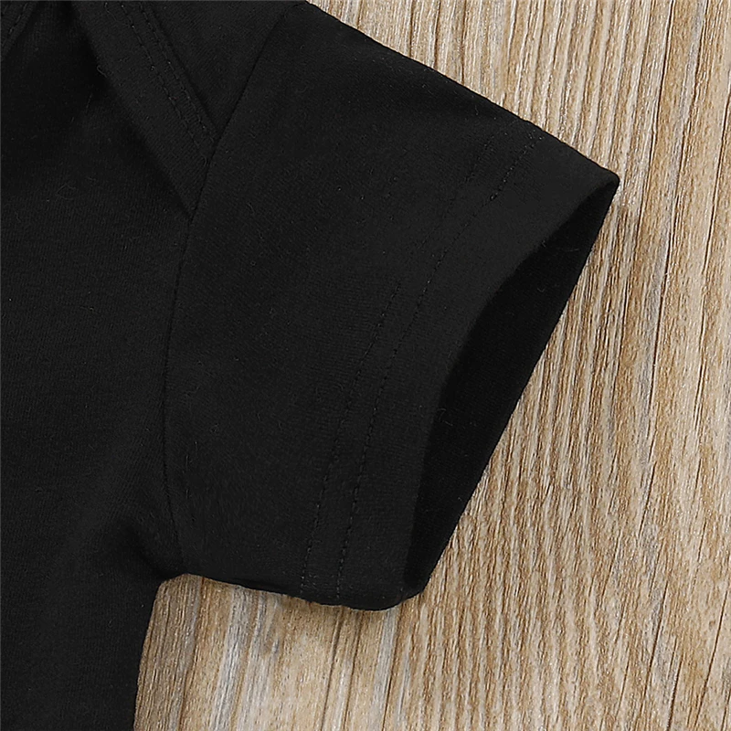 2019 летняя детская хлопковая футболка с коротким рукавом для новорожденных