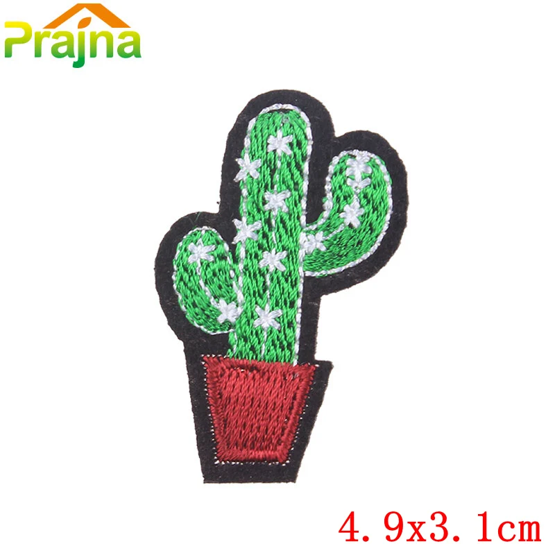 Вышитая аппликация в виде кактуса Барбара фига|iron on patches|iron onclothes stickers |
