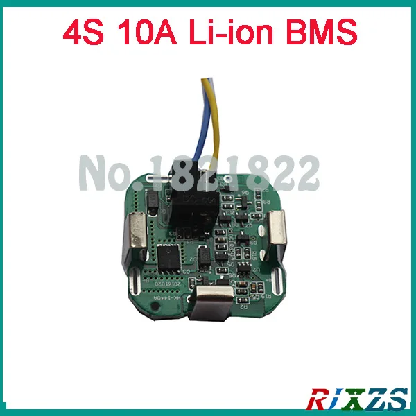 4S 10A BMS DIY PCM литий ионная аккумуляторная батарея для электрических инструментов