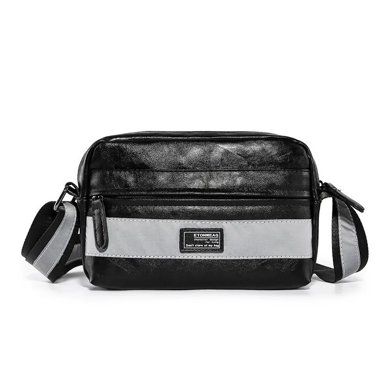 Высококачественная мягкая кожаная сумка-мессенджер мужская деловая сумка через