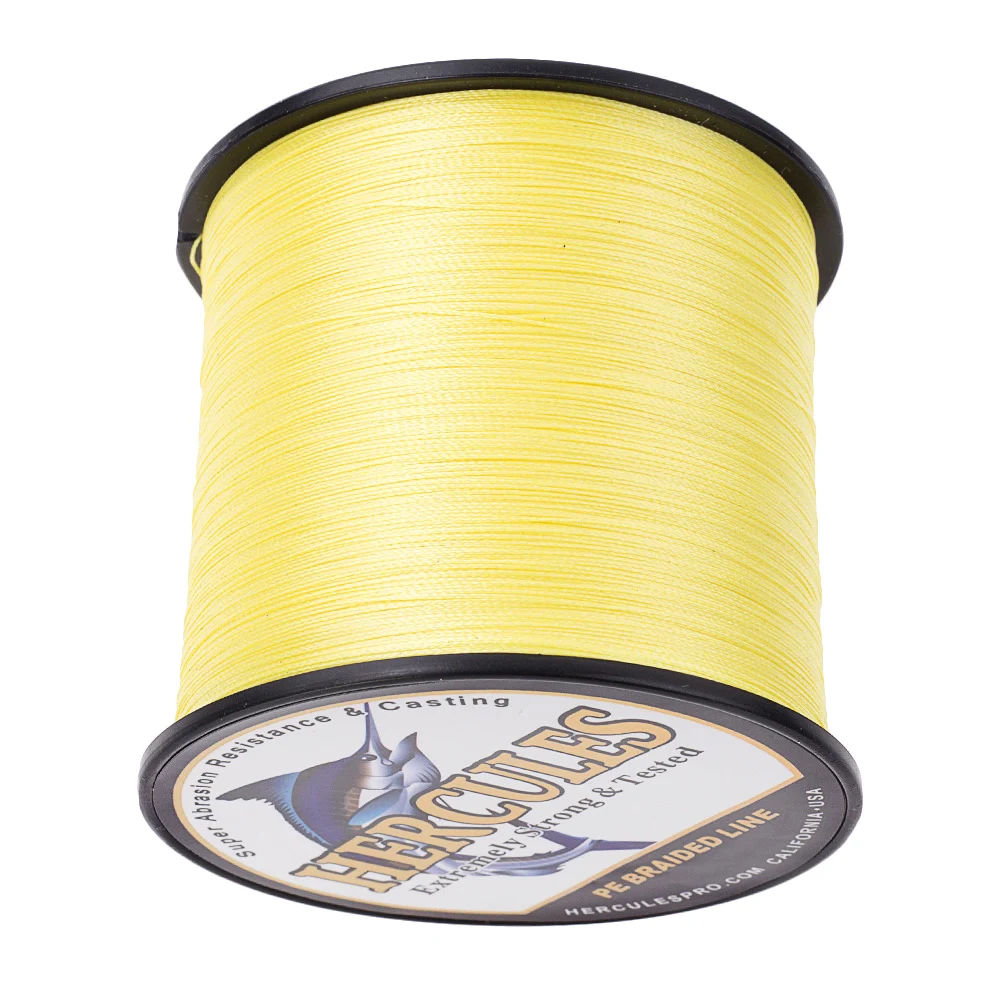 Hercules Fishing Line 6 100LB Braided Carp 100M 2000M 4 Strands Multifilament PE Wire Pesca Vissen Cord|Рыболовные лески| |