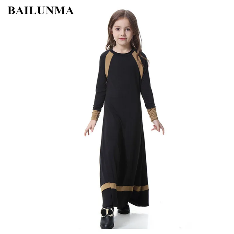 Детское исламское платье, одежда для девочек из Индонезии, арабское женское платье, длинные мусульманские юбки, детская абайя для девочек, а...