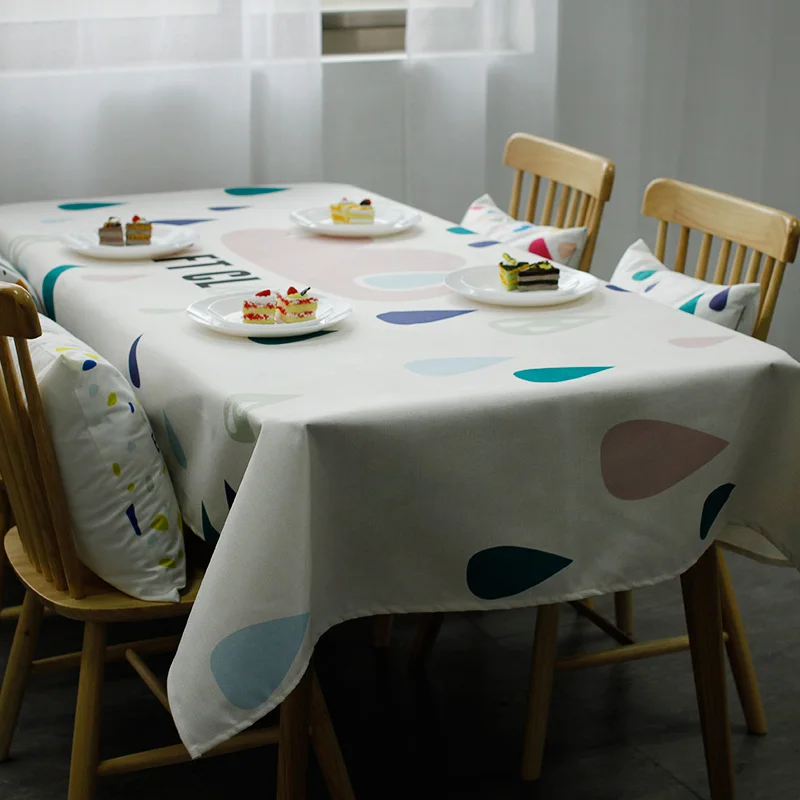 Meet nice Color circle серия скатерти для столовой | Дом и сад