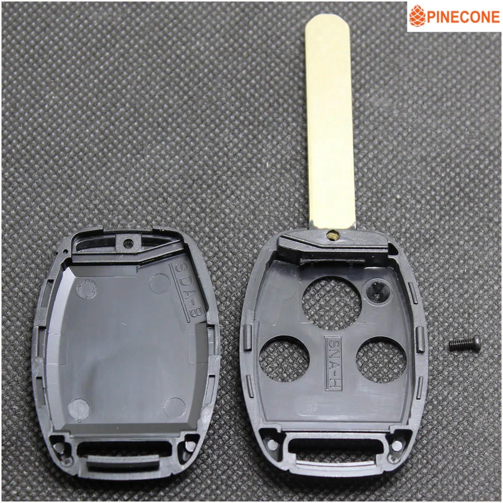 PINECONE для HONDA ACCORD CRV пилотный военный 2003 2007 2008 2009 2010 2011 2012 модифицированный и заменяемый чехол для ключей с логотипом