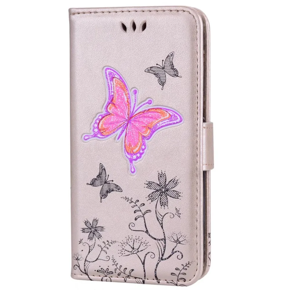 STROLLIFE для мобильного телефона Samsung Galaxy S5 S6 S7 край S8 Plus Роскошный блеск бабочка