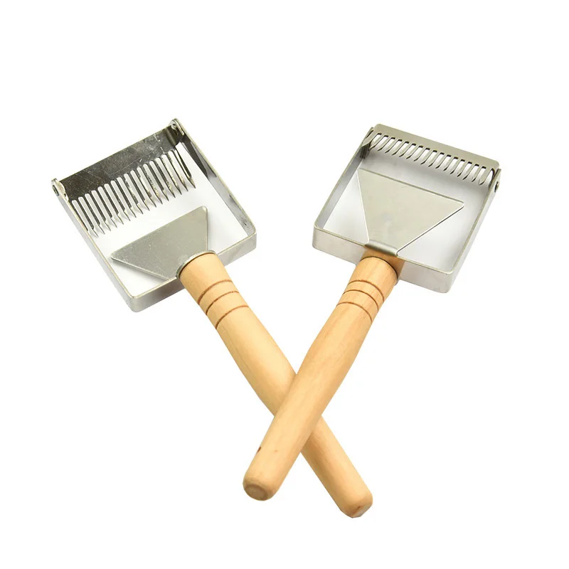 Beekeeping Equipment Uncapping Scraper Barbed cut honey fork balanced 17-pin scraper | Tools