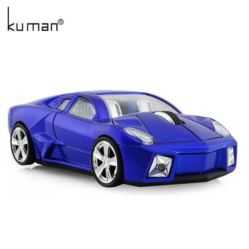 Kuman Wireless Mouse 2.4G Computer Foldable Travel Notebook Mute Mini Mice USB Nano Receiver for Laptop Desktop YLM-B007 | Компьютеры и
