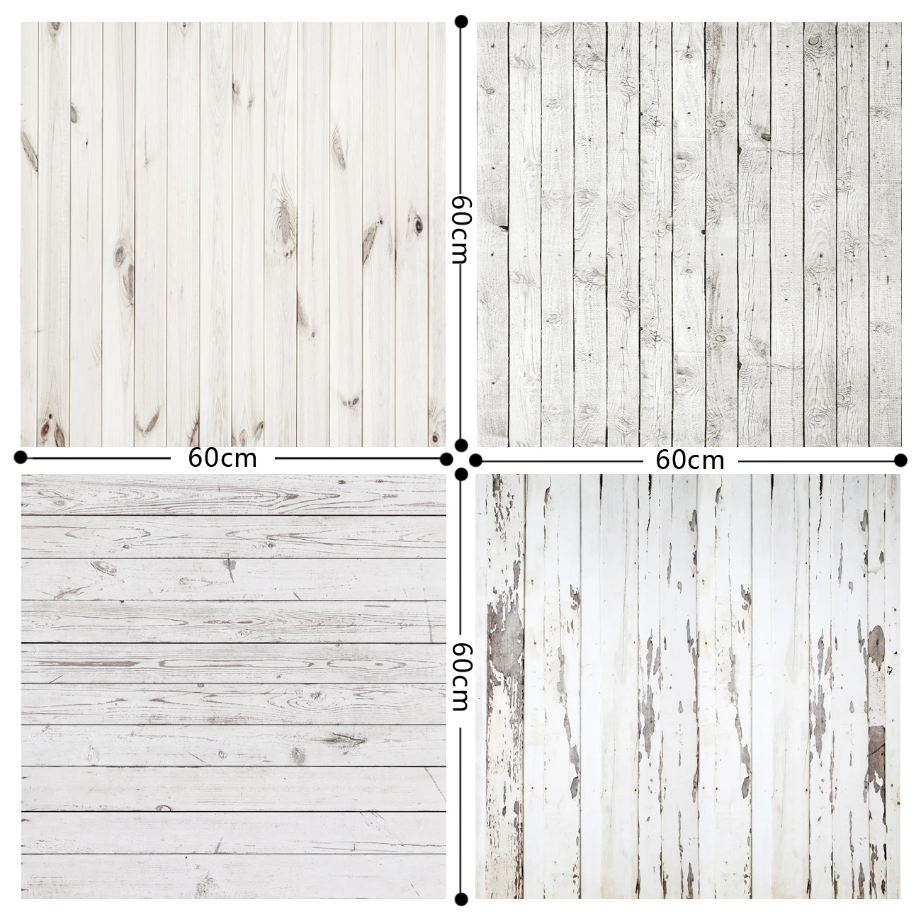 

HUAYI four backgrounds (each one 0.6x0.6m)Wood Floor backdrop photography backdrops wood vinyl Backdrop GY-003