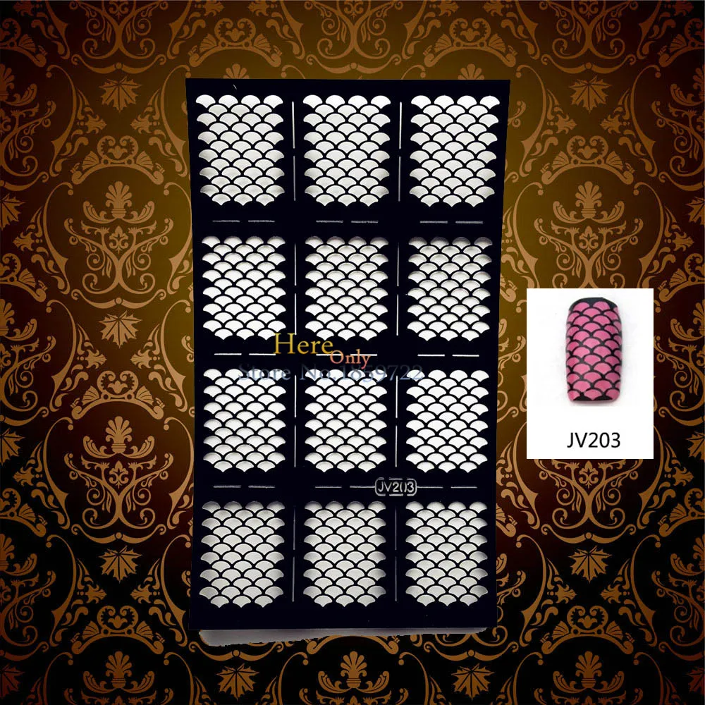 1 шт. Очаровательный 3D голографический винил для ногтей Маникюрные Переводные