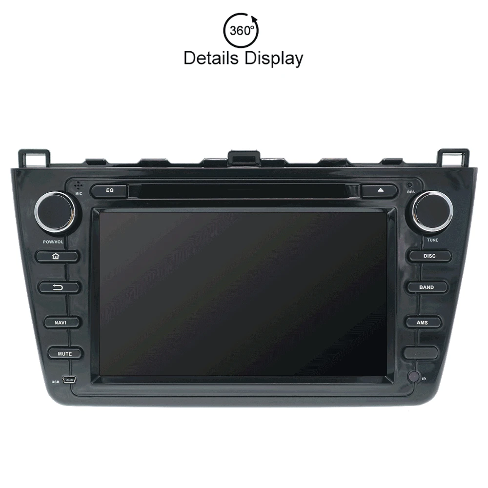 8 ядерный Android 9 с DSP автомобильный dvd-плеер gps навигация 2 DIN радио для Mazda 6 Atenza 2008-2012 Satnav мультимедийная Лента Радио