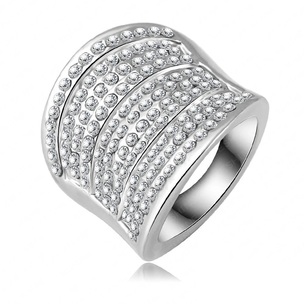 Новое поступление панк Поп Многослойная Обручальные кольца/палец Кольца с