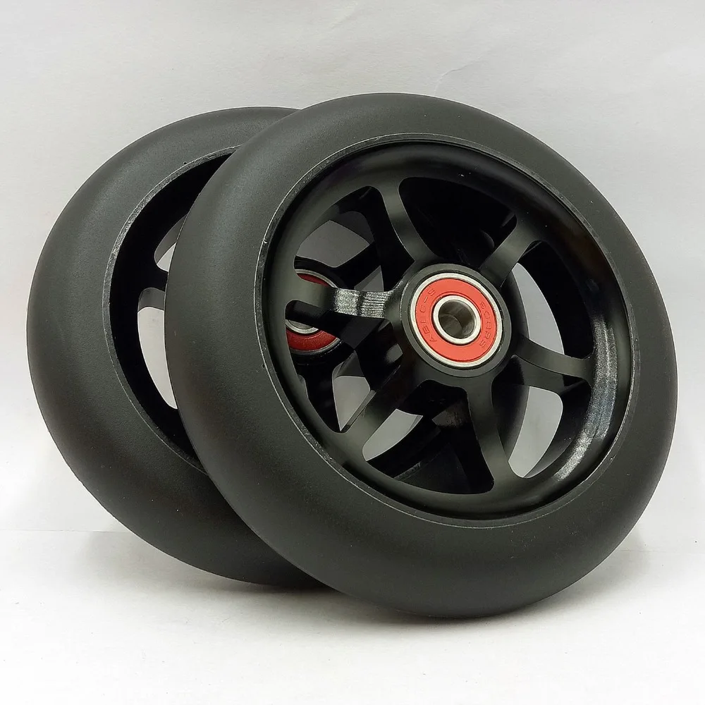 2 шт. высокоэластичные подшипники для коньков 100/110/120 мм|120mm scooter wheels|110mm wheelsscooter wheel
