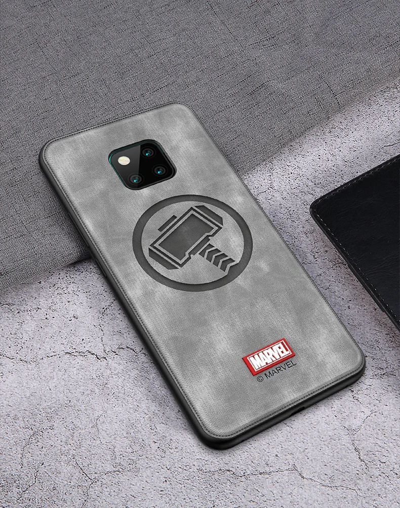 Чехол для телефона huawei mate 20 Pro P20 Pro Капитан Америка Марвел Тор высокое качество ткань задняя крышка для huawei Nova 4