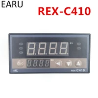digital pid temperature temp controller rkc rex c410 4896mm horizontal input thermocouple kpt100j relay output for heat