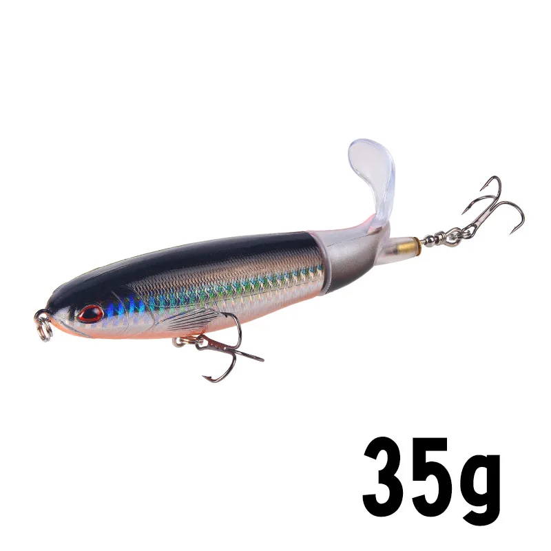 Walk Fish 1 шт. 14 см 35 г Поппер топвотер рыболовная приманка искусственный Жесткий