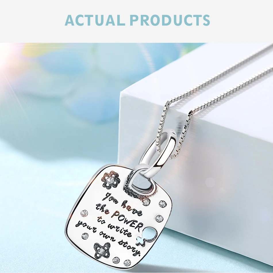 925 Sterling Silver Bead Charms Locket Love Heart Lucky Clover Charm Fit Original Pandora Bracelet Necklace DIY Jewelry Making