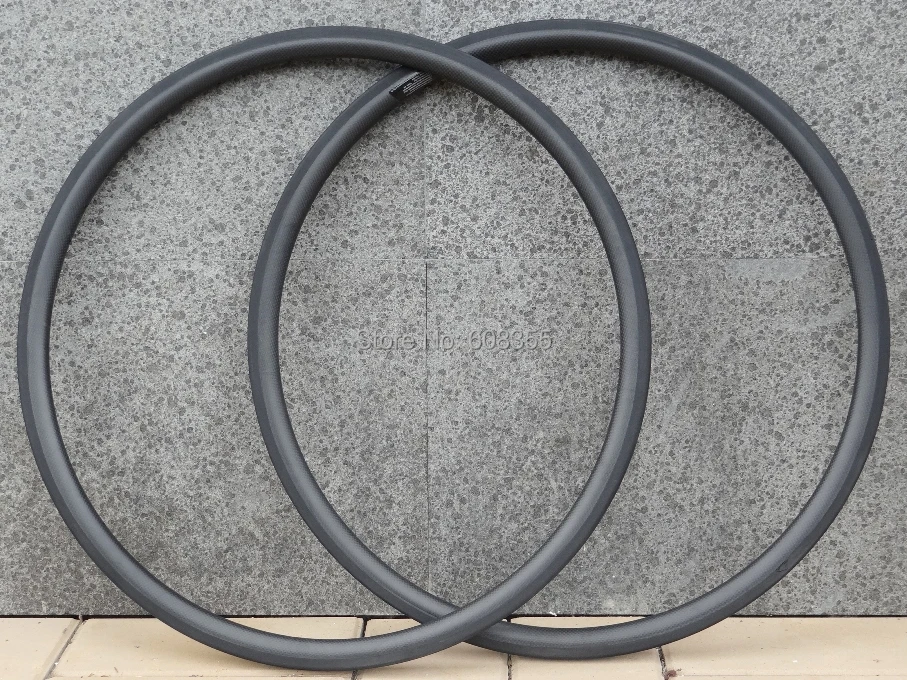 FLX RIM C30 : 23 мм ширина 3k углеродный матовый дорожный велосипед 700c Clincher обод колеса 30