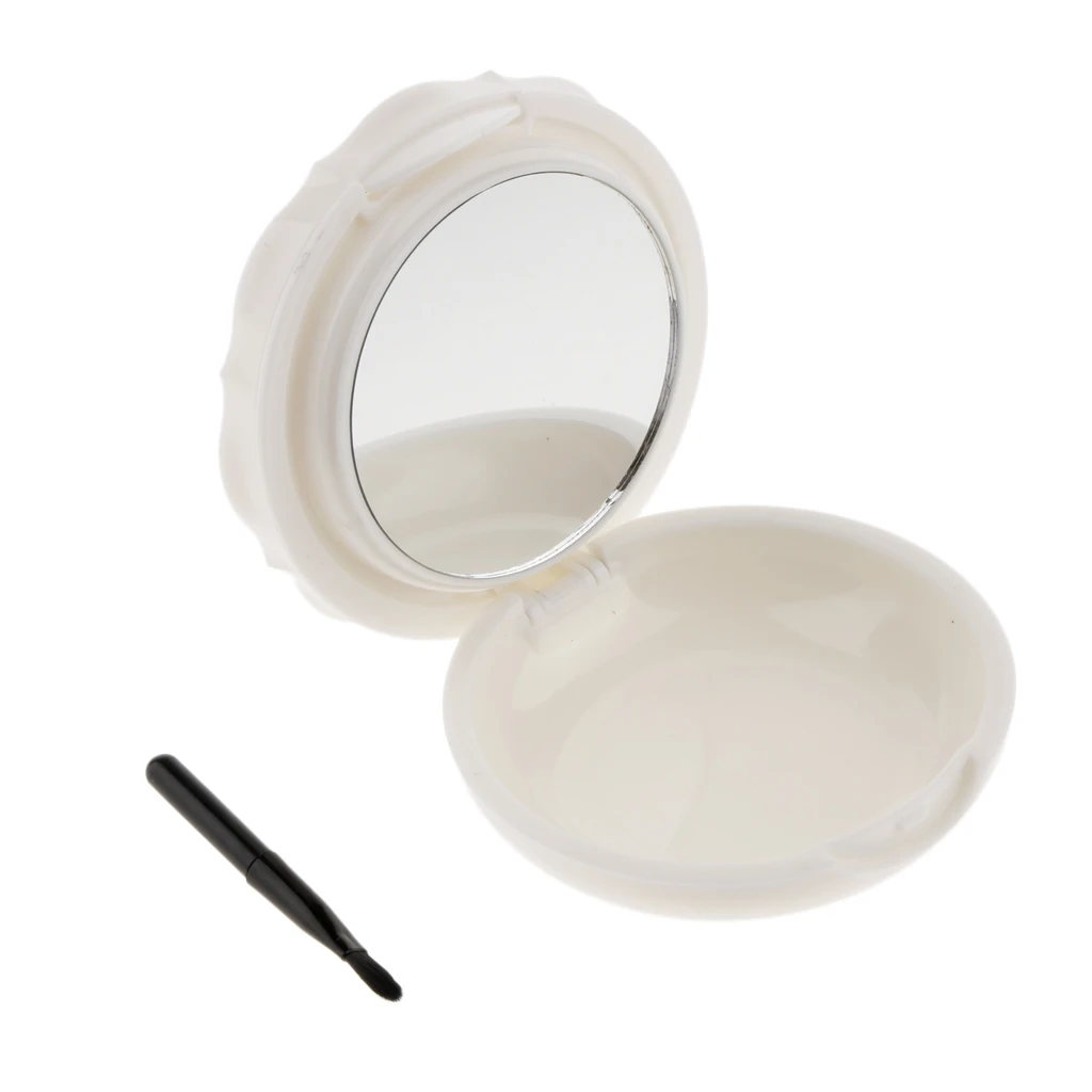 5 слотов Пустая палитра теней для век контейнер макияжа поддон с алюминиевыми