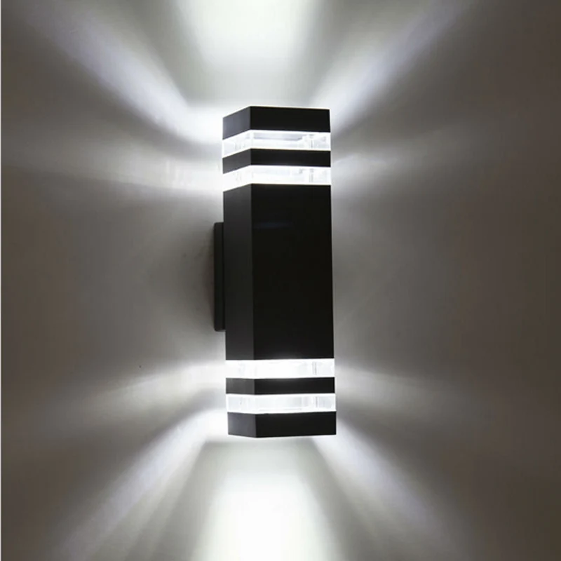 

2pcs/lot Outdoor light / outdoor wall lamp / LED Porch Lights / aluminum light / waterproof IP54 lamp