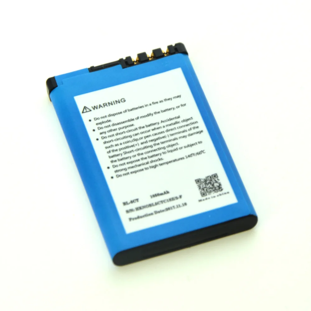 2 шт./лот Новый аккумулятор для мобильного телефона Nokia 3720c 3720 classic 5220 6303 6303ci 6303i 6730 1