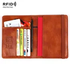 Чехол-Кошелек с RFID-блокировкой для российских водительских прав, из искусственной кожи