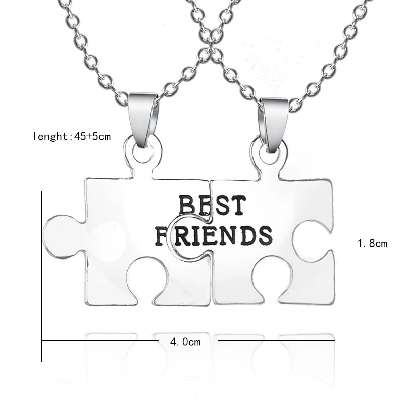 2017 модные ювелирные изделия лучшие цепочки друзей дружба Ожерелье Большая