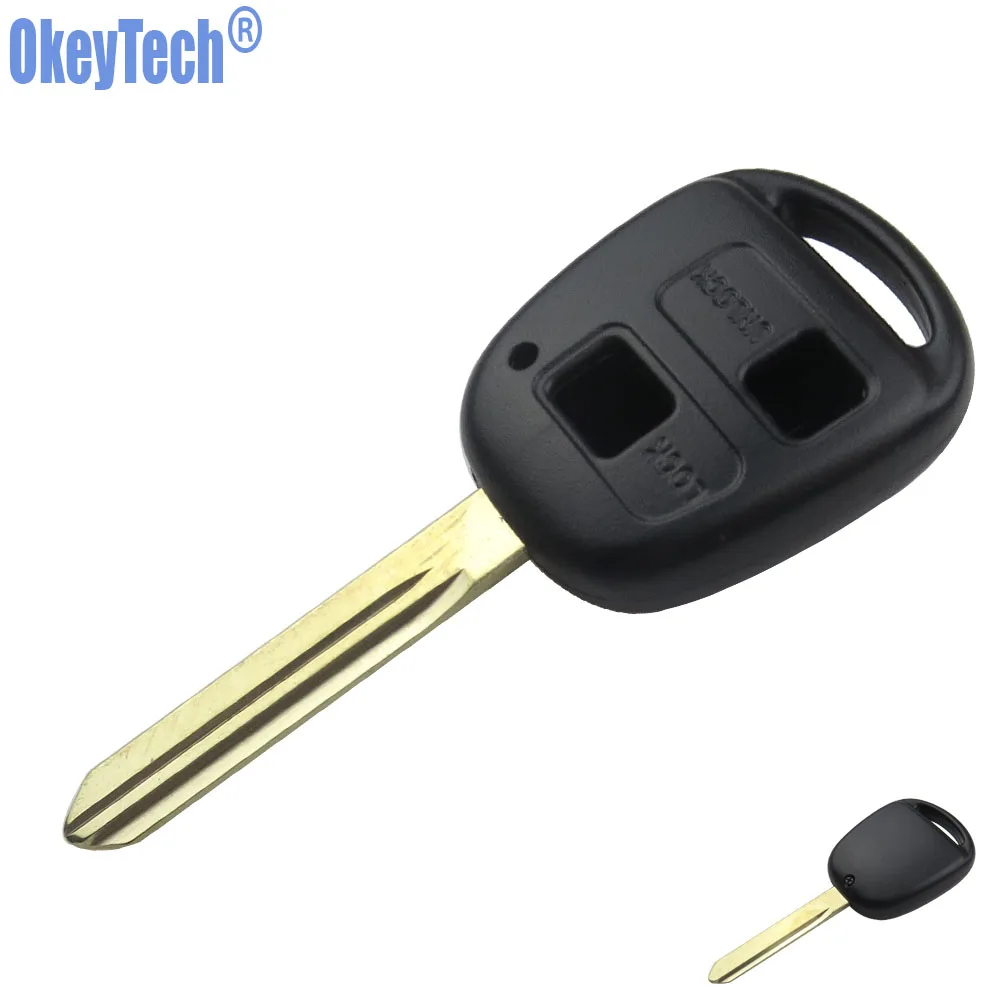 OkeyTech TOY47 корпус автомобильного ключа дистанционного управления чехол без Fob 2