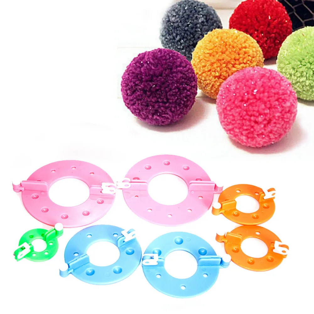 Набор инструментов для шитья 8 шт. 4 размера набор вязания игла Крафт шерсть|pom pom