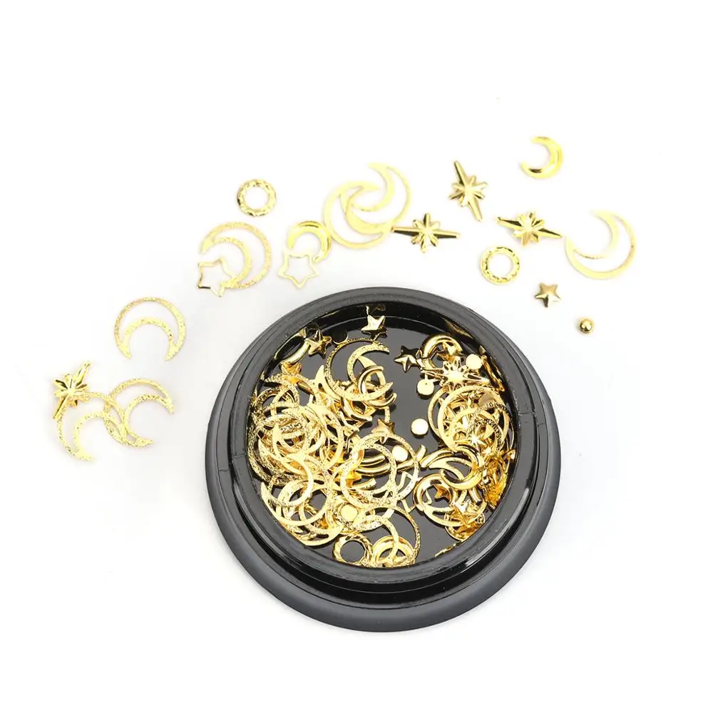 DoreenBeads Resin Crafts Filling Materials Moon Star Shape Filler Charms Jewelry Findings DIY Craft Silicone Mold 1 Set | Украшения и