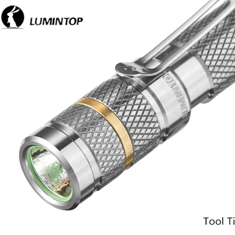 Светящийся инструмент Ti AAA фонарь авиационного класса из титанового сплава для