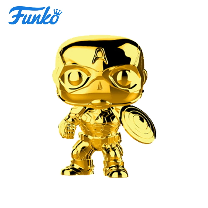 FUNKO POP Marvel 10 лет Железный человек LOKI Groot Капитан Америка виниловая Кукла Детская