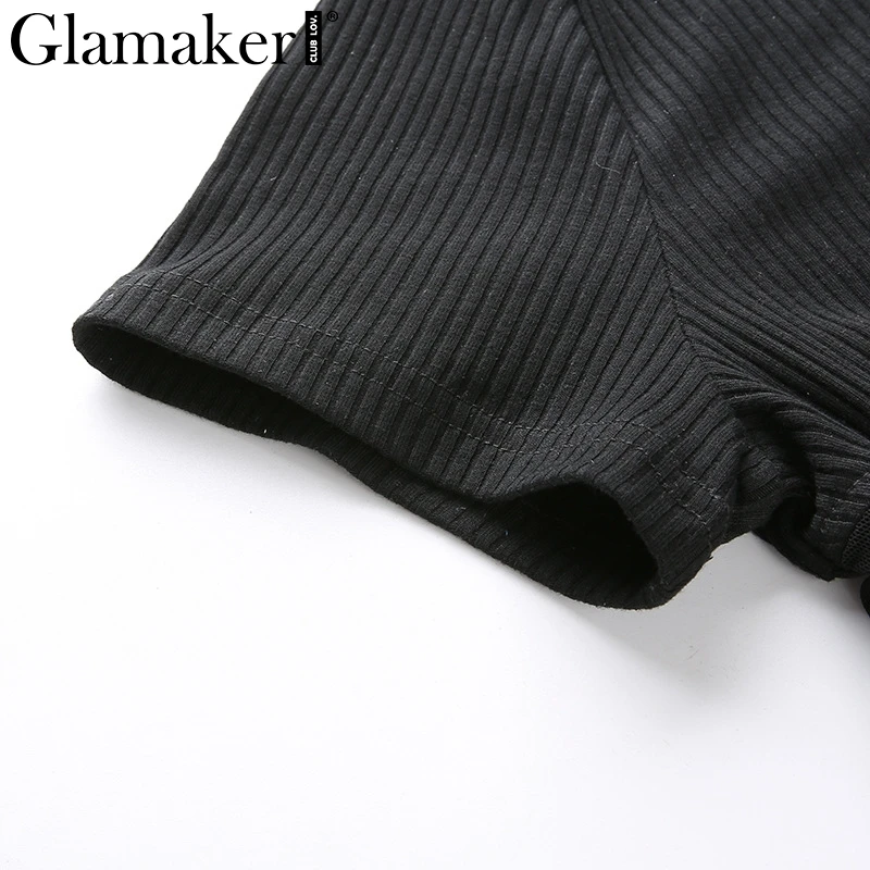 Glamaker, прозрачный сетчатый укороченный топ в стиле пэчворк, Женская водолазка, черный топ на бретелях, женская сексуальная уличная одежда, летний топ, Футболка cami