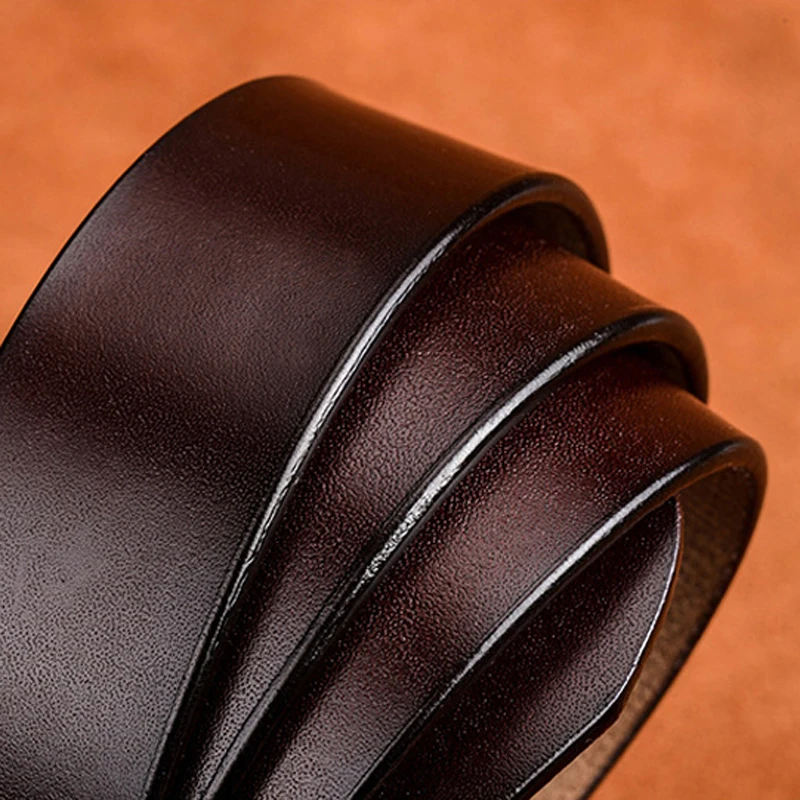 

Luxury Wide Genuine leather belts for women Female Waistband Pin Buckles High quality Second Layer Cowskin jeans strap